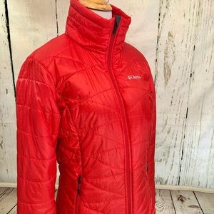 Columbia Mighty Lite III Jacket (Red Hibiscus)